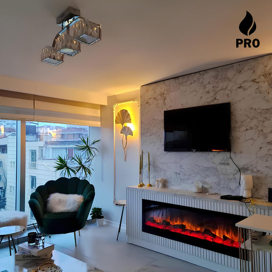 Luftnine Natural Pro Elektrikli Şömine